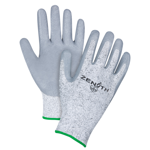 Gants &eacute;lastiques sans coutures r&eacute;sistants &agrave; la coupe, Taille Moyen/8, Calibre 13, Rev&ecirc;tement Nitrile, Enveloppe en PEHP, ANSI/ISEA 105 niveau 2/EN 388 niveau 3 Advanced Consulting and Training Ltd.