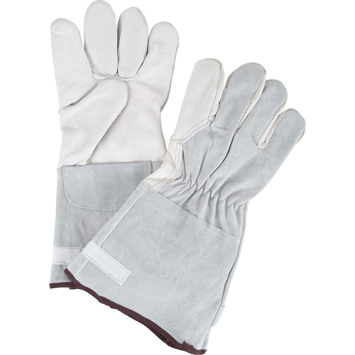 Standard-Duty Snug Wrist Work Gloves, Small, Goat Grain Palm Advanced Consulting and Training Ltd.