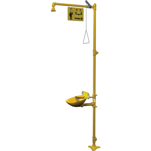 Combinaison de douche d'urgence & douche oculaire Halo Advanced Consulting and Training Ltd.