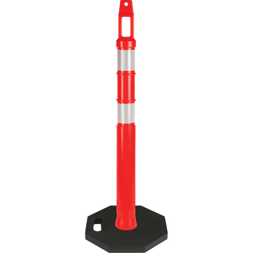 Poteau d&eacute;lin&eacute;ateur de premi&egrave;re qualit&eacute;, 42" h, Orange Advanced Consulting and Training Ltd.