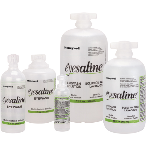 Saline Eyewash Bottles, Full Bottle, 1 oz. Advanced Consulting and Training Ltd.