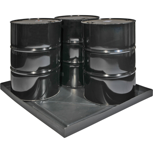 Coquilles de d&eacute;versements Econo Spill Shells , 51" lo x 47" la x 5" h, Cap. de d&eacute;versement 36 gal. US Advanced Consulting and Training Ltd.