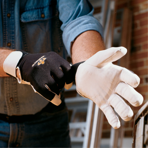 Anti-Vibration Air Glove&reg;, Size Medium, Pearl Leather Palm Advanced Consulting and Training Ltd.