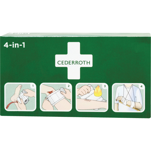 Cederroth 4-in-1 Bloodstopper, 9" L x 5-1/2" W Advanced Consulting and Training Ltd.