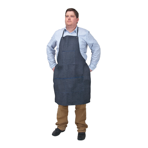Tablier, Coton, 38" lo x 28" la, Bleu Advanced Consulting and Training Ltd.
