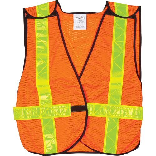 Veste de s&eacute;curit&eacute; d'usage standard, Orange haute visibilit&eacute;, Moyen, Polyester Advanced Consulting and Training Ltd.