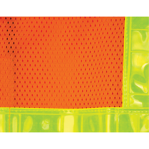 5-Point Tear-Away Traffic Safety Vest, High Visibility Orange, Medium, Polyester Advanced Consulting and Training Ltd.