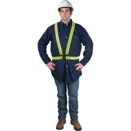 Harnais de s&eacute;curit&eacute; d'usage standard, Jaune lime haute visibilit&eacute;, Couleur r&eacute;fl&eacute;chissante Argent, 3T-Grand Advanced Consulting and Training Ltd.
