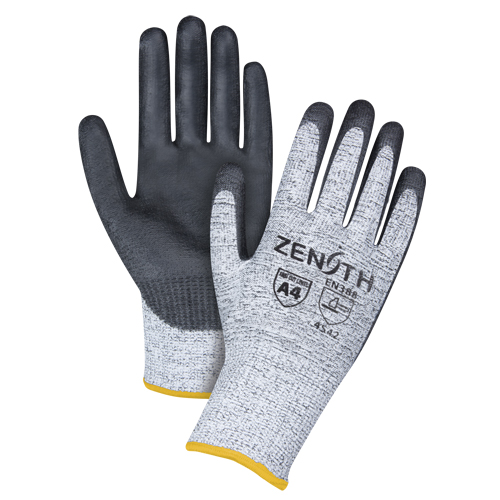 Gants &eacute;lastiques sans coutures r&eacute;sistants &agrave; la coupe, Taille 2T-Grand/11, Calibre 13, Rev&ecirc;tement Polyur&eacute;thane, Enveloppe en PEHP, ANSI/ISEA 105 niveau 4/EN 388 niveau 5 Advanced Consulting and Training Ltd.