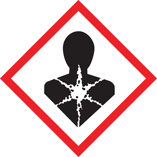 GHS Pictogram Labels, Vinyl, Roll, 1" L x 1" W Advanced Consulting and Training Ltd.