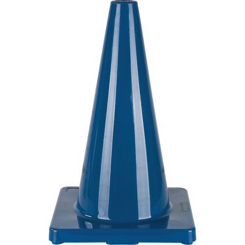 Coloured Traffic Cone, 18", Blue Advanced Consulting and Training Ltd.