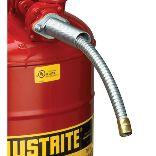 Tuyau flexible pour bidons de s&eacute;curit&eacute; de type II Advanced Consulting and Training Ltd.