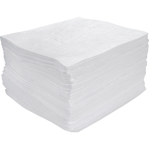 Premium Meltblown Sorbent Pads, Oil Only, 15" x 17", 30 gal. Absorbancy Advanced Consulting and Training Ltd.