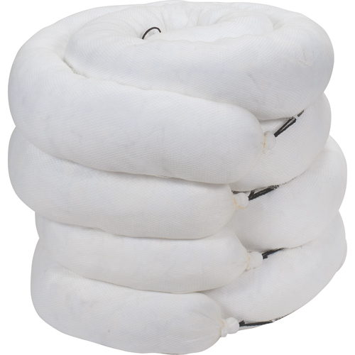 Premium Sorbent Booms, Oil Only, 10' L x 8" W, 70 gal. Absorbancy, 4 /Pack Advanced Consulting and Training Ltd.