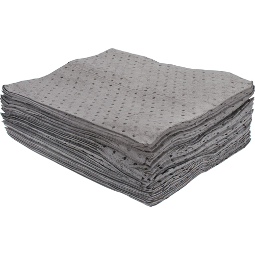 Feuilles absorbantes li&eacute;es de premi&egrave;re qualit&eacute;, Universel, 15" x 17", 15 gal. d'absorption Advanced Consulting and Training Ltd.