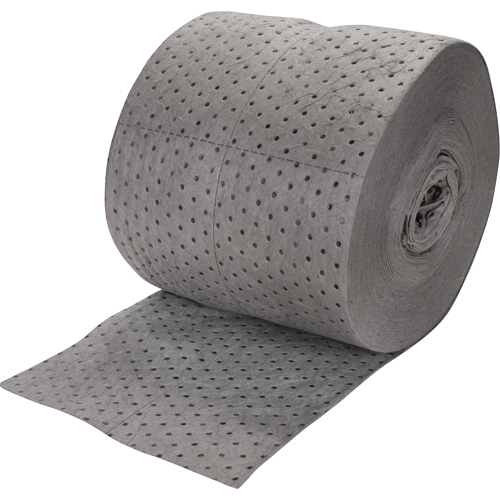 Rouleaux absorbants li&eacute;s de premi&egrave;re qualit&eacute;, Lourd, 150' lo x 15" la, Absorption 25 gal. Advanced Consulting and Training Ltd.