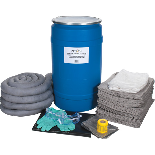 Large-Capacity Spill Kit, Universal, Drum, 30 US gal. Absorbancy Advanced Consulting and Training Ltd.