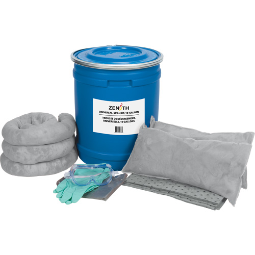 Trousse de lutte contre les d&eacute;versements de premi&egrave;re qualit&eacute; pour camion, Universel, Baril, Absorbance de 10 gal. US Advanced Consulting and Training Ltd.