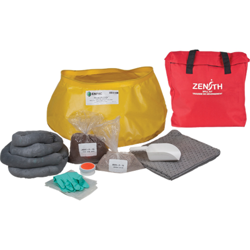 Trousse de lutte contre les d&eacute;versements pour l'ouest du canada, Universel, Sac, Absorbance de 17 gal. US Advanced Consulting and Training Ltd.
