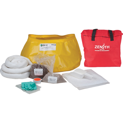 Trousse de lutte contre les d&eacute;versements pour l'ouest du canada, Huile seulement, Sac, Absorbance de 17 gal. US Advanced Consulting and Training Ltd.