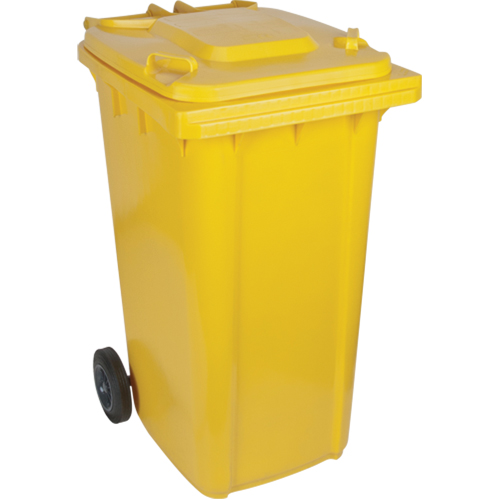 Contenant jaune mobile, Polyur&eacute;thane, 63 gallons/63 gal. US Advanced Consulting and Training Ltd.