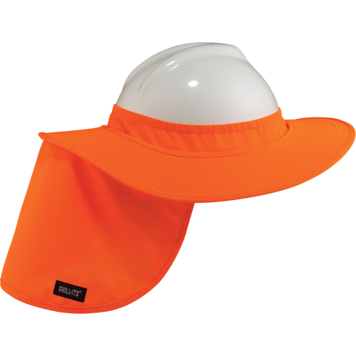 Rebords pour casques de s&eacute;curit&eacute; 6660 Chill-Its, Orange haute visibilit&eacute; Advanced Consulting and Training Ltd.