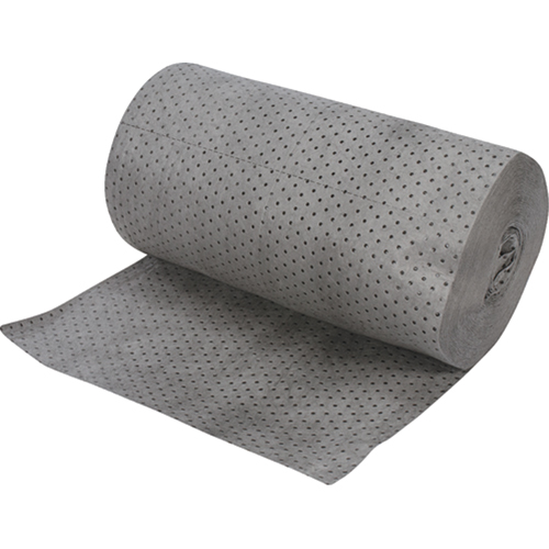 Rouleaux absorbants en fibres fines de calibre industriel, Lourd, 150' lo x 30" la, Absorption 70 gal. Advanced Consulting and Training Ltd.