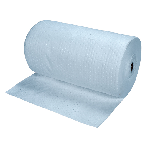 Premium Blue Bonded Sorbent Pads, Heavyweight, 150' L x 30" W, 50 gal. Absorbancy Advanced Consulting and Training Ltd.