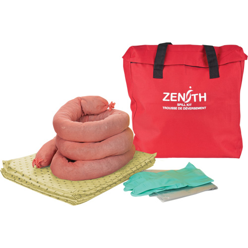 Trousse &eacute;conomique de lutte contre les d&eacute;versements, Mati&egrave;res dangereuses, Sac, Absorbance de 5 gal. US Advanced Consulting and Training Ltd.