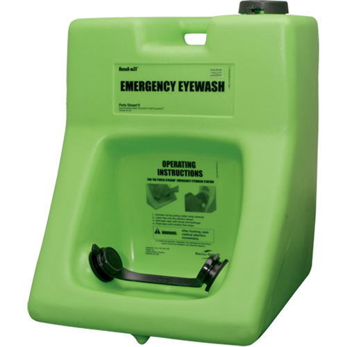 Douche oculaire Fendall Porta Stream II, Pressuris&eacute;, Capacit&eacute; 16 gal., Conformit&eacute; ANSI Z358.1 Advanced Consulting and Training Ltd.