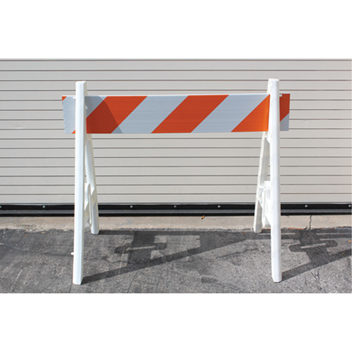 Barricades, A-Frame, 48" L x 40" H, Orange/White Advanced Consulting and Training Ltd.