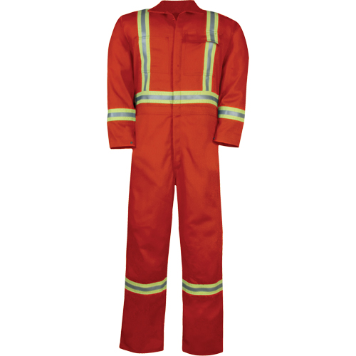 Unlined Hi-Vis Coveralls, Size Small, Orange Advanced Consulting and Training Ltd.