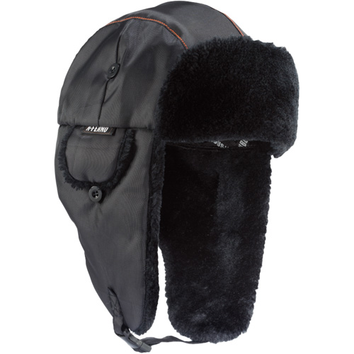 Chapeau de trappeur classique N-Ferno 6802, Doublure en Fourrure synth&eacute;tique, Moyen/Petit, Noir Advanced Consulting and Training Ltd.