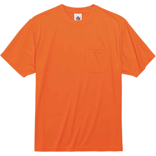 GloWear 8089 Non-Certified T-Shirt, Polyester, Small, High Visibility Orange Advanced Consulting and Training Ltd.