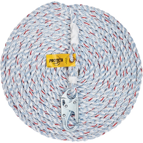 Corde de sauvetage avec mousqueton, C&acirc;ble de s&eacute;curit&eacute; avec crochet d'ancrage Advanced Consulting and Training Ltd.