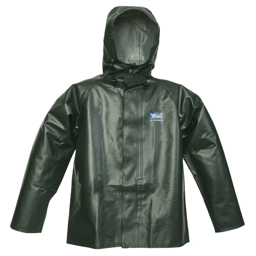 Manteau de pluie Journeyman r&eacute;sistant aux produits chimiques, Petit, Vert, Polyester/PVC Advanced Consulting and Training Ltd.