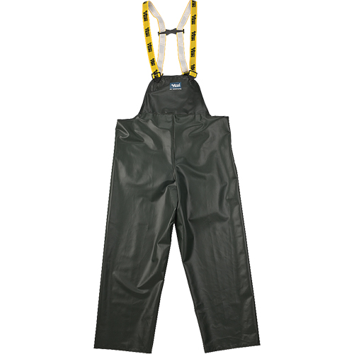 Pantalon de pluie &agrave; bavette Journeyman r&eacute;sistant aux produits chimiques, T-Grand, Vert, Polyester/PVC Advanced Consulting and Training Ltd.