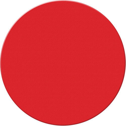 Armor Stripe Lean/5S Markers, Circle, 6" L x 6" W, Red, Plastic Advanced Consulting and Training Ltd.