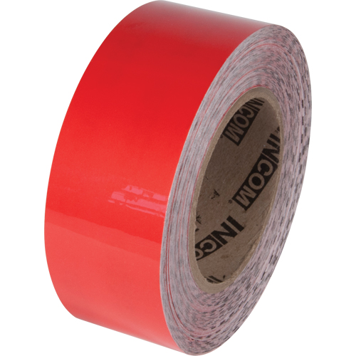 Tuff Mark&reg; Floor Marking Tape, 4" x 100', Polyester, Red Advanced Consulting and Training Ltd.