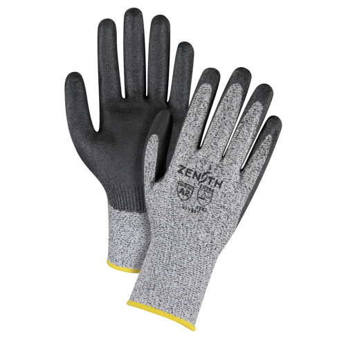 Gants &eacute;lastiques sans coutures r&eacute;sistants &agrave; la coupe, Taille T-Grand/10, Calibre 13, Rev&ecirc;tement Polyur&eacute;thane, Enveloppe en PEHP, ANSI/ISEA 105 niveau 2/EN 388 niveau 3 Advanced Consulting and Training Ltd.