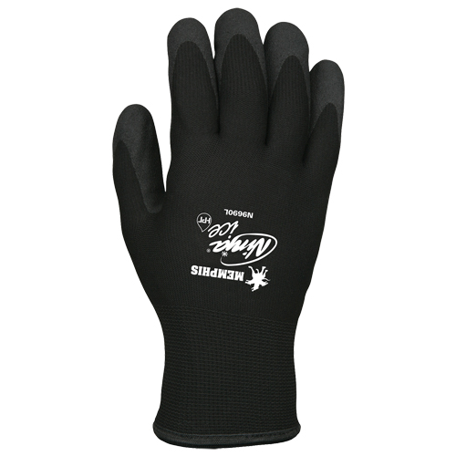 Gants N9690 Memphis Ninja Ice, 8/Moyen, R&ecirc;vetement PVC, Calibre 15, Enveloppe en Acrylique/Tissu &eacute;ponge Advanced Consulting and Training Ltd.