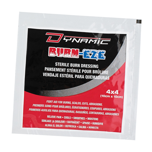 Bandage Burn-Eze-Burn Dynamic, 4" x 4", Classe 2 Advanced Consulting and Training Ltd.