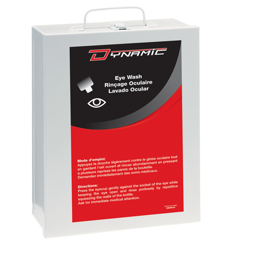 Dynamic Eyewash Station with Isotonic Solution, Double Advanced Consulting and Training Ltd.