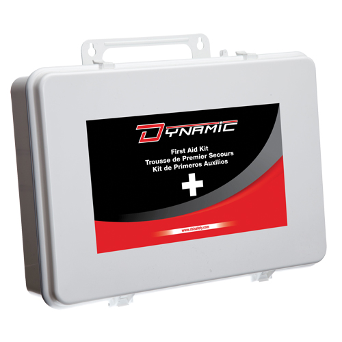 Trousse de premiers soins pour autobus scolaire Dynamic, Dispositif m&eacute;dical Classe 1, 36 unit&eacute;s/Boîte en m&eacute;tal Advanced Consulting and Training Ltd.
