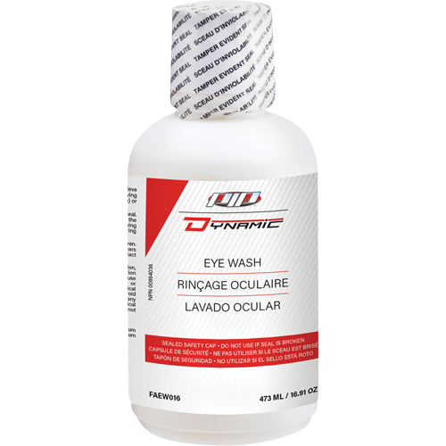 Solution pour douche oculaire Dynamic, 16 oz Advanced Consulting and Training Ltd.