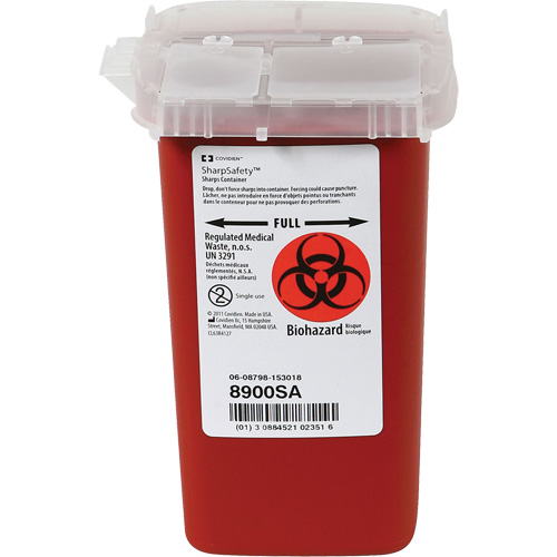 Contenant phl&eacute;botomie Sharps Dynamic, Capacit&eacute; de 1 L Advanced Consulting and Training Ltd.