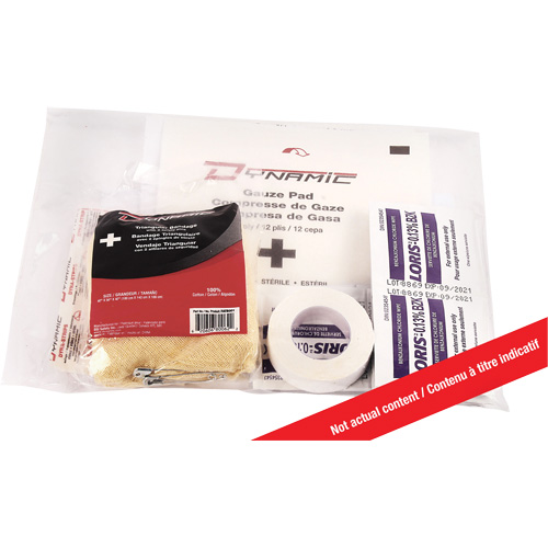 Recharge pour trousse de premiers soins Dynamic, WSIB Ontario, Classe 2 Advanced Consulting and Training Ltd.