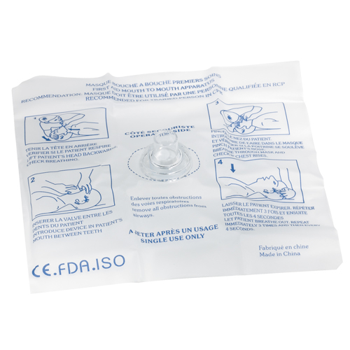 Dynamic Disposable Rescue Breather, Single Use Faceshield, Class 2 Advanced Consulting and Training Ltd.