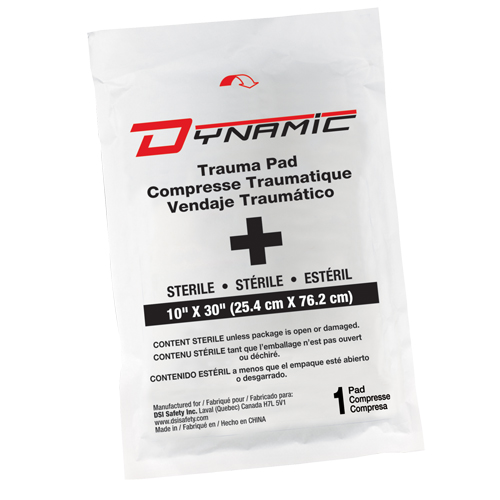 Dynamic Trauma Gauze, Pad, 10" L x 30" W, Sterile, Medical Device Class 1 Advanced Consulting and Training Ltd.