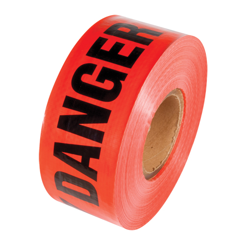Ruban renforc&eacute; pour barricade, Anglais, 3" la x 500' lo, 5 mils, Noir/rouge Advanced Consulting and Training Ltd.